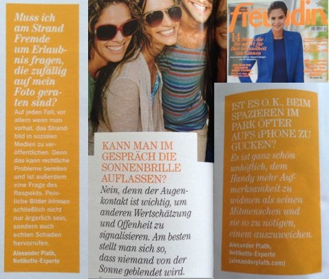 Sommer Knigge Tipps